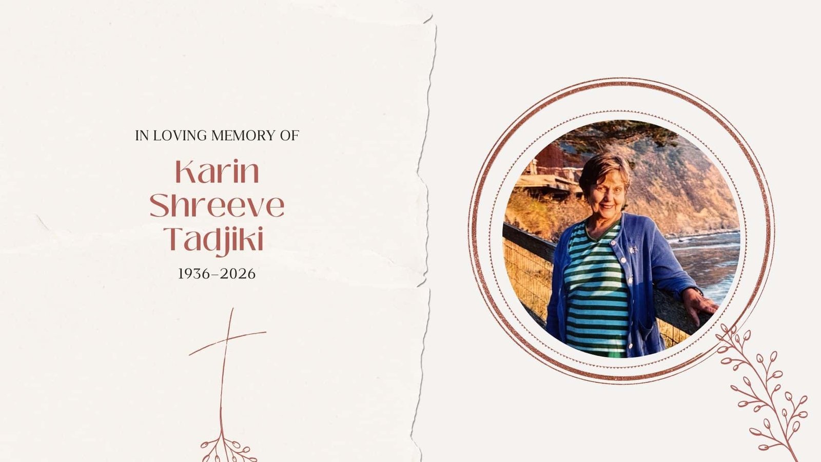 KAREN SHREEVE TADJIKI